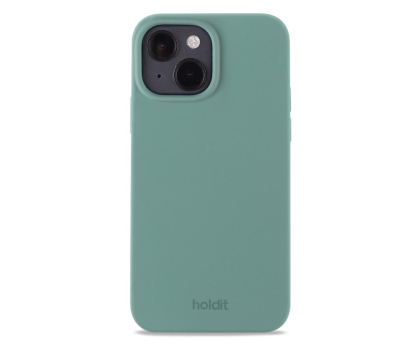 Etui do telefonów Holdit Silicone Case iPhone 14/13 Moss Green 15497